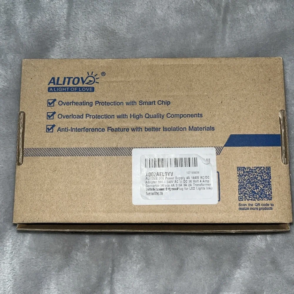 AC Power Adapter 12V 5A Alitovi X2‎ New